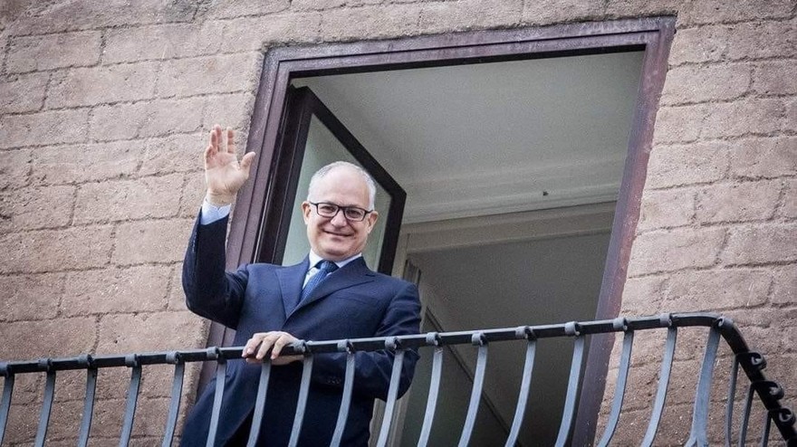 Cerimonia di insediamento per Gualtieri al Campidoglio