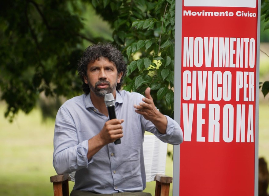 Damiano Tommasi scende in campo nella corsa a sindaco di Verona