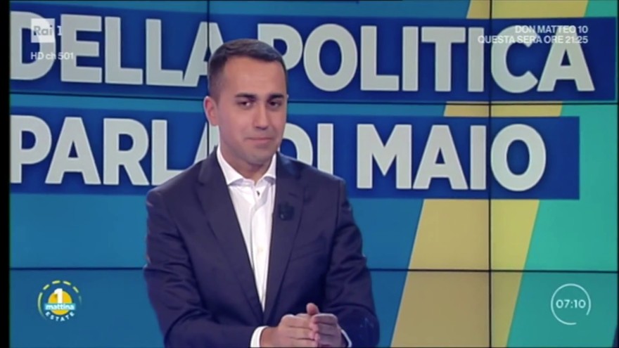 Nuovo Presidente della Repubblica, Di Maio critico su Rai Uno