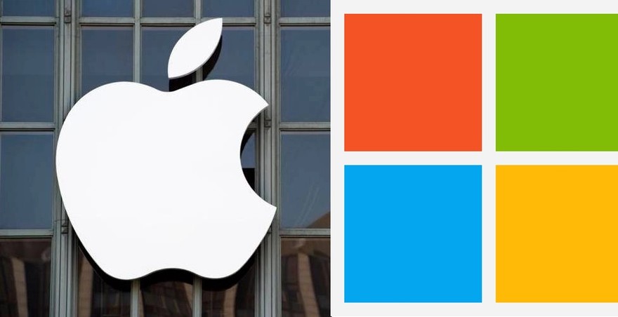 Apple non è più la società più preziosa. Soprasso Microsoft